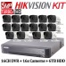5MP TurboHD Hikvision System KIT: 16CH DVR + 16x Cameras + 6TB HDD