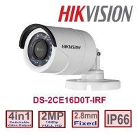Hikvision DS-2CE16D0T-IRF 4in1 1080P IR Bullet Camera, 2.8mm lens