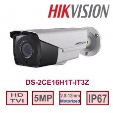 Hikvision DS-2CE16H1T-IT3Z 5MP TurboHD EXIR Motorized VF 2.8-12mm Bullet Camera