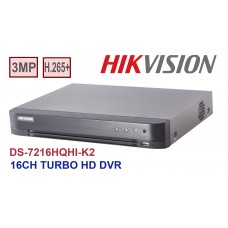 HIKVISION DS-7216HQHI-K2 16CH 3MP TURBO HD DVR