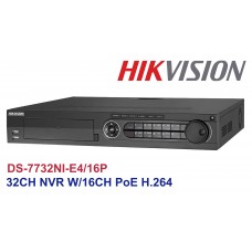 HIKVISION DS-7732NI-E4/16P 32CH NVR W/16CH PoE